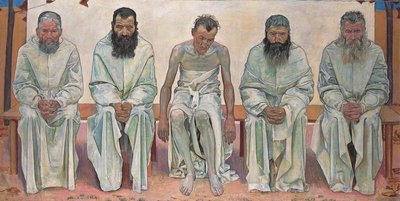 The Life-Weary by Ferdinand Hodler